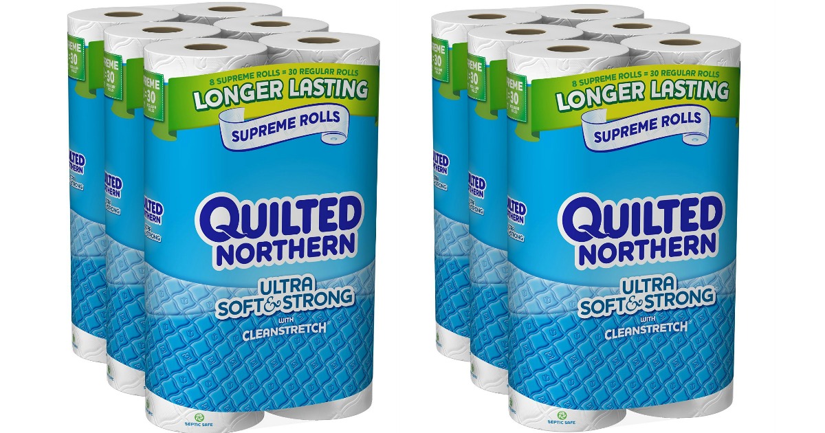 Amazon Prime Quilted Northern Ultra Soft & Strong Toilet Paper Only 18