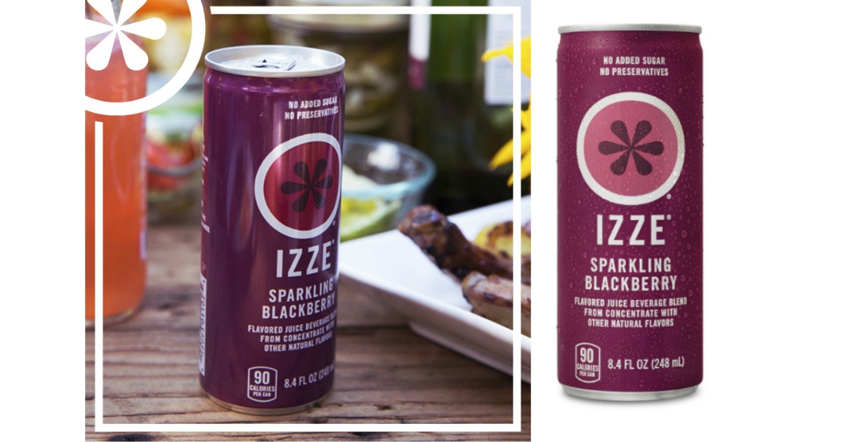 Amazon Prime 24 Pack of IZZE Sparkling Juice 10.84 Shipped (45¢ Per Can)