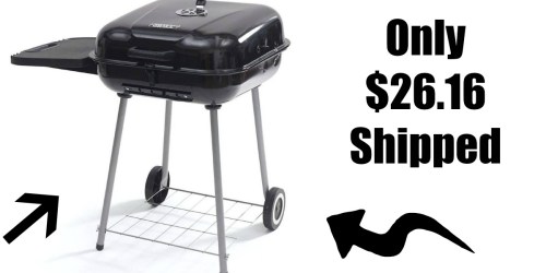 Walmart.com: 22″ Charcoal Grill ONLY $26.16 Shipped (Grill 23 Burgers At Once)
