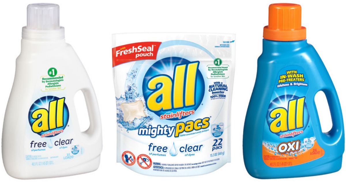 Walgreens All Laundry Detergent Only 2.90 • Hip2Save