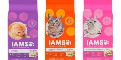 New $2.50/1 Iams Cat Food Coupon = 7-Pound Bag Only $4.59 at Target After Gift Card