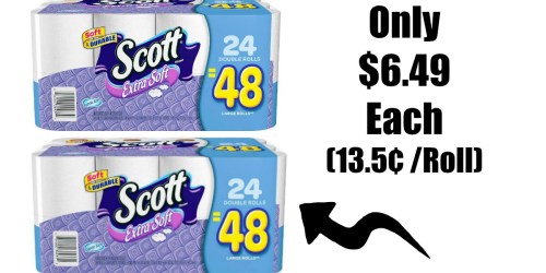 Target: Scott Extra Soft Toilet Paper Only 13.5¢ Per Single Roll + Nice Deals on Cleaning Products