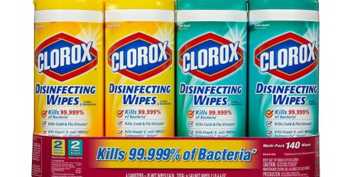 Target: Clorox Disinfecting Wipes 35 Count Containers Only $1 Each (After Gift Card)