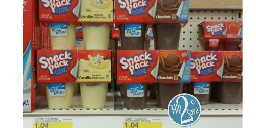 Target: Snack Pack Pudding 4-Packs Only 78¢ Each After Cartwheel (No Coupons Required)
