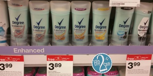 Target: Degree Women’s MotionSense Deodorant Only 64¢ Each After Gift Card Offer