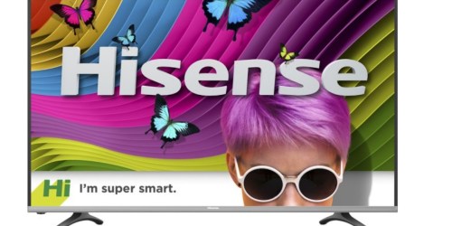 Hisense 50″ LED Smart 4K Ultra HD TV Only $379.99 Shipped (Regularly $499.99)