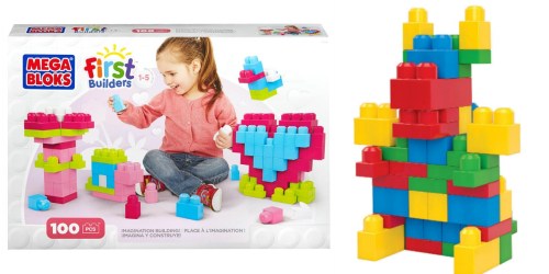 ToysRUs: Mega Bloks First Builders 100-Piece Building Set Only $11 (Regularly $24.99)
