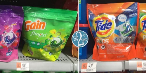 Walmart: Gain Flings & Tide Pods Only $2.97