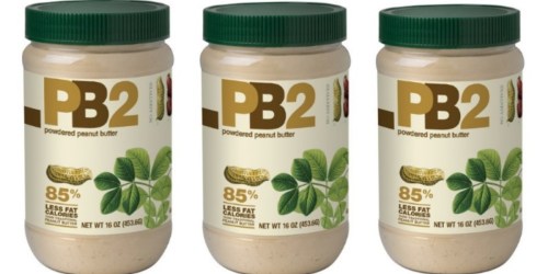 PB2 Powdered Peanut Butter 16 Oz Jars ONLY $4.79 Each Shipped (Today Only)