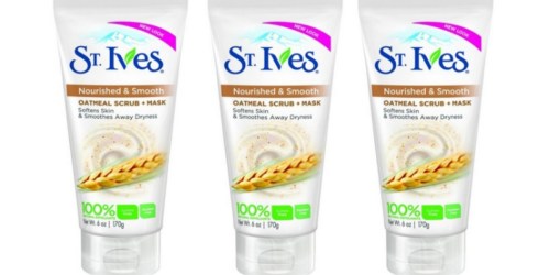 St. Ives Oatmeal Scrub + Mask Only $2.13 Shipped