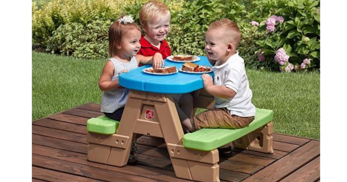 Kohl's Step2 Sit & Play Jr. Picnic Table Only 17.99 (Regularly 74.99