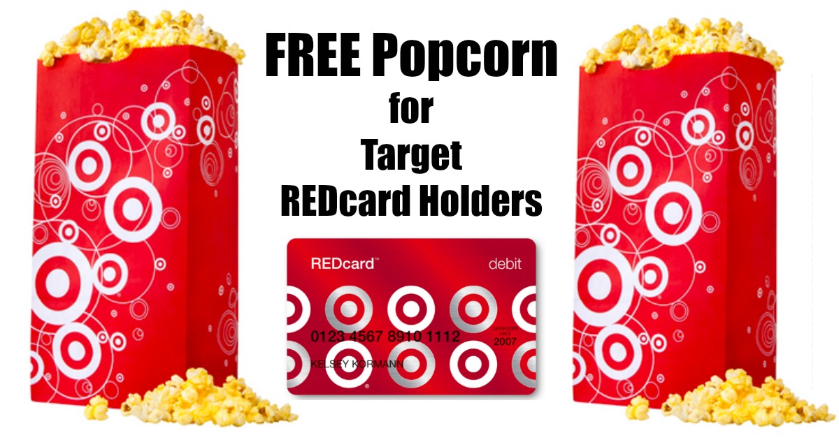 Target REDcard Holders FREE Bag of Popcorn (Today Only)