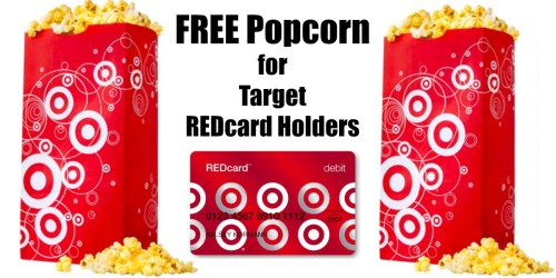 Target REDcard Holders: FREE Bag of Popcorn (Today Only)