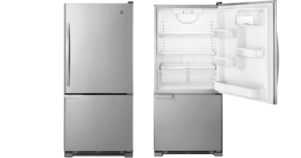 Sears: Kenmore Bottom-Freezer Refrigerator $630.61 Delivered After Points  (Regularly $1299)
