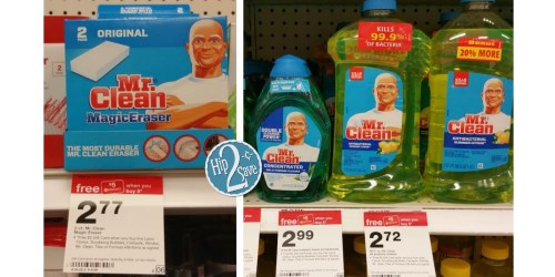 Target: Mr. Clean Magic Eraser 2ct & All Purpose Cleaner Only 90¢ Each (After Gift Card)