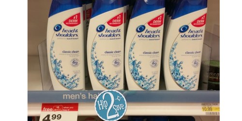 *New* Head & Shoulders Coupons = Only $2.24 Each at Target (After Gift Card)