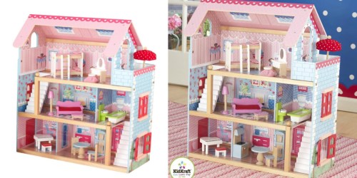 Target.com: KidKraft Chelsea Doll Cottage w/ 17-Pieces of Furniture ONLY $45.89 Shipped