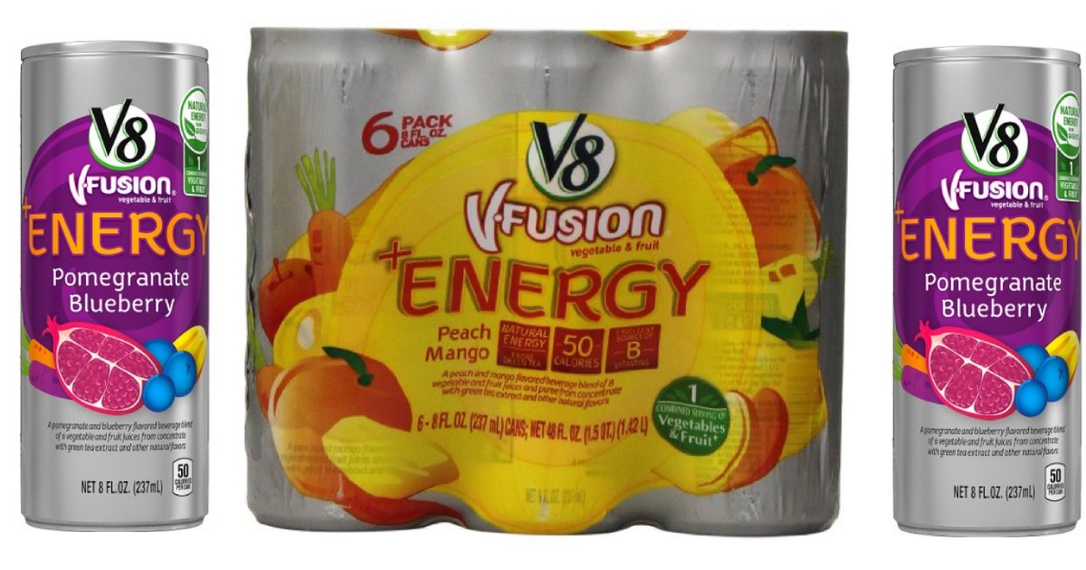 Amazon Prime: V8 V-Fusion +Energy ONLY 36¢ Per Can Shipped