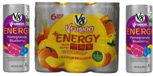 Stock Up Time! Amazon: V8 V-Fusion +Energy ONLY 43¢ Per Can Shipped