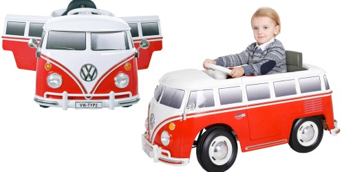 Walmart: Battery Powered VW Bus Ride-On Toy Only $109 Shipped (Regularly $199)