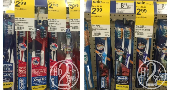 Walgreens Oral-B toothbrushes Hip2Save