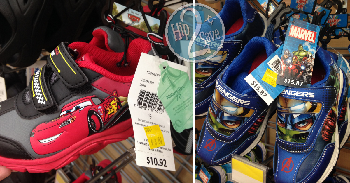 Walmart Clearance Licensed Boys Shoes Possibly Just 3 Regularly Up   Walmart Shoes 