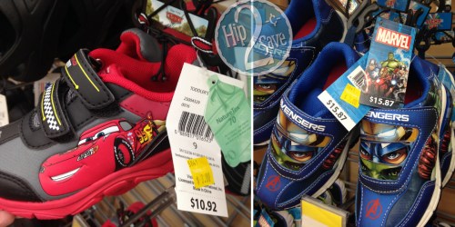 Walmart Clearance: Licensed Boys’ Shoes Possibly Just $3 (Regularly Up to $15.87)