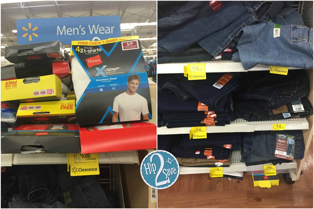 Walmart Clearance: Men's Levi Jeans & Hanes 4pk Tanks Possibly Only $5  (Reg. Up to $) + More