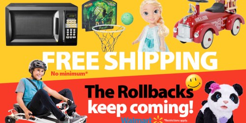 Walmart.com: Rare FREE Shipping On ANY Order