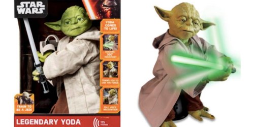 Walmart.com: Star Wars Legendary Jedi Master Yoda Only $49 (Reg. $179.97)