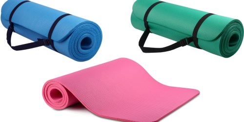 Big Savings on Yoga Mats with Carrying Straps