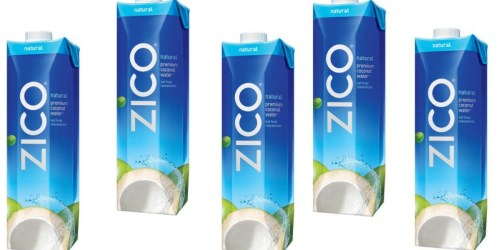 Amazon: SIX 1-Liter ZICO Premium Coconut Water Bottles Only $12.55 Shipped