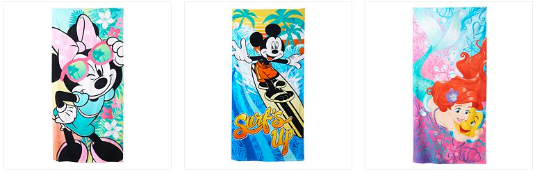 Disney beach towels