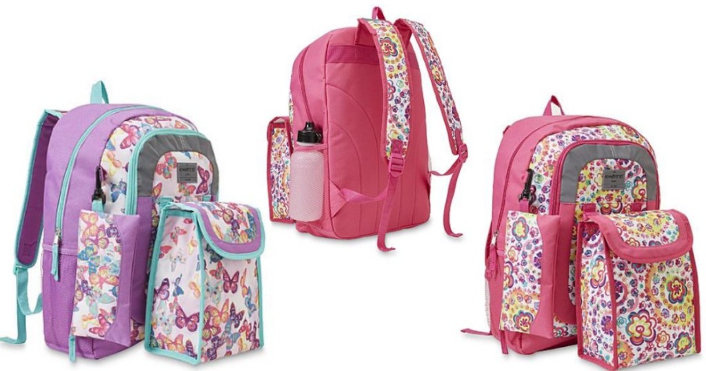 4-piece backpack sets