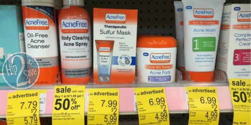 Walgreens: AcneFree Face Wash and Cleansing Pads Only 24¢ Each (After Ibotta)