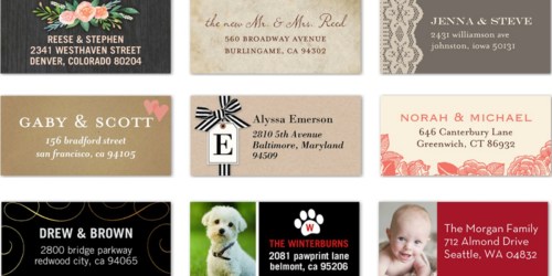 Shutterfly: Custom Address Label Sets Only $1.49 Each Shipped (Great for Gift Tags Too!)