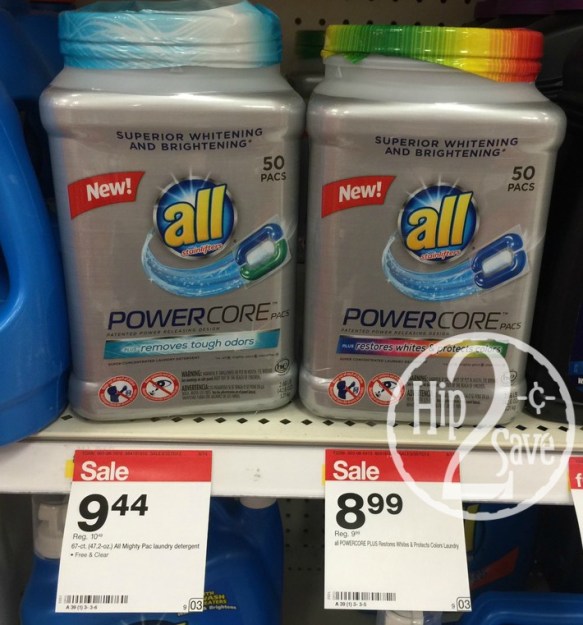 all detergent at Target Hip2Save