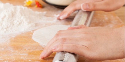Amazon: Stainless Steel Rolling Pin ONLY $9.99 (Regularly $25.99) – Will Not Stick to Dough