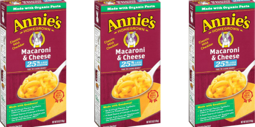 Amazon: Annie’s Organic Reduced Sodium Macaroni & Cheese 12 Pack Only $8.32 Shipped