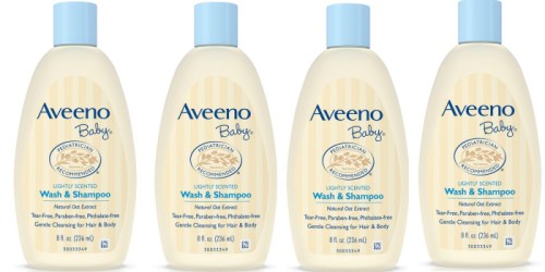Amazon: Aveeno Baby Wash & Shampoo Only $2.33 Per Bottle Shipped (Awesome Price)