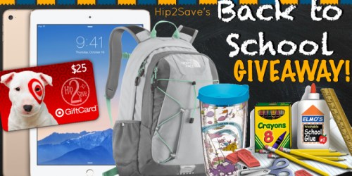 2 Hip2Save Subscribers Win Back to School Prize Package – Apple iPad & More ($600+ Value)