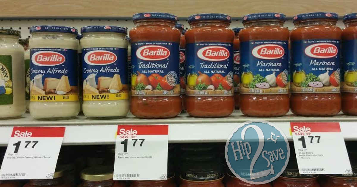 Two New Barilla Coupons = Barilla Pasta Sauce Only $1.02 at Target ...