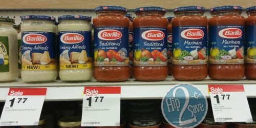 Two New Barilla Coupons = Barilla Pasta Sauce Only $1.02 at Target