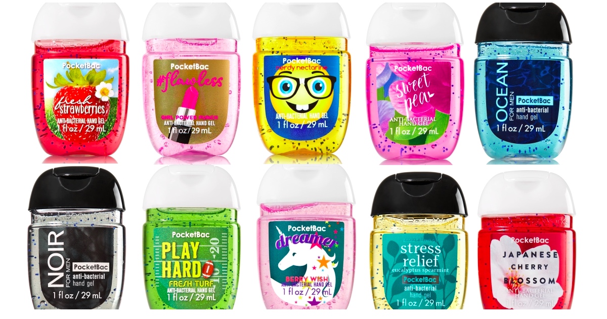 Bath Body Works Free Shipping W 25 Order PocketBac Hand   Bath Body Sanitizers 