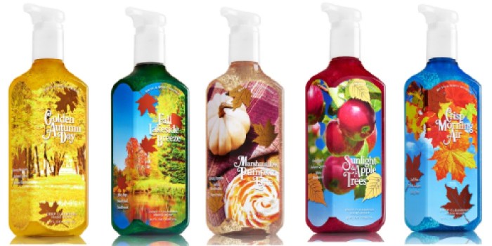 Bath & Body Works: Hand Soaps $2.59 Each Shipped & 3-Wick Candles $10.66 Each Shipped