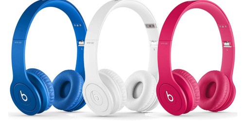Beats By Dre Solo HD On-Ear Headphones with Built-in Mic Only $88.86 Shipped