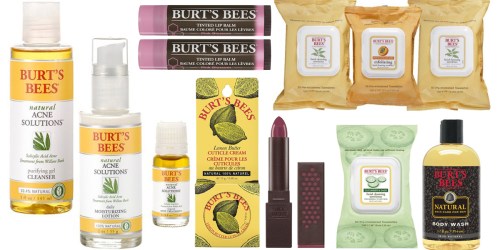 Amazon: 20% Off Burt’s Bees = Natural Acne Solutions 3-Step Kit Only $16.37 – Lowest Price