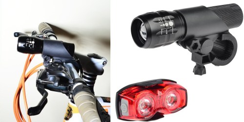 Amazon: Adjustable Focus Bicycle LED Light Set Only $10.99 (Regularly $15.99)