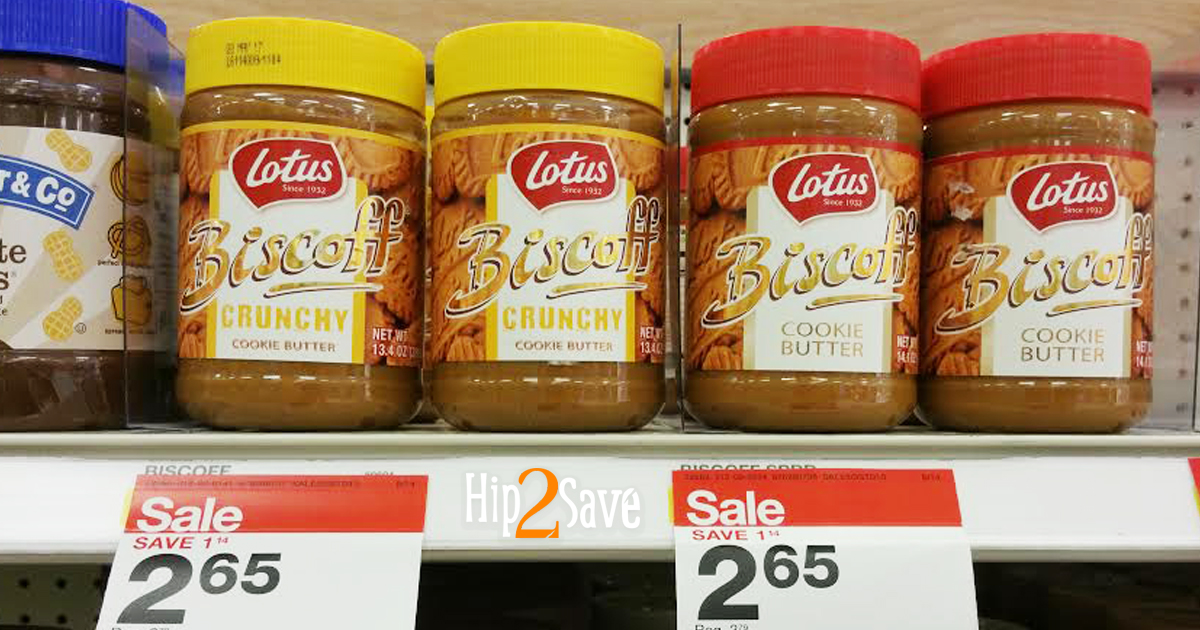 Target Biscoff Cookie Butter Spread Only 1.86 (Regularly 3.79)