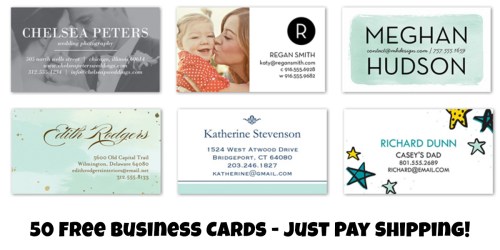 Shutterfly: Set of 50 Custom Business Cards Only $4.99 Shipped (Consider Making Mommy Cards)